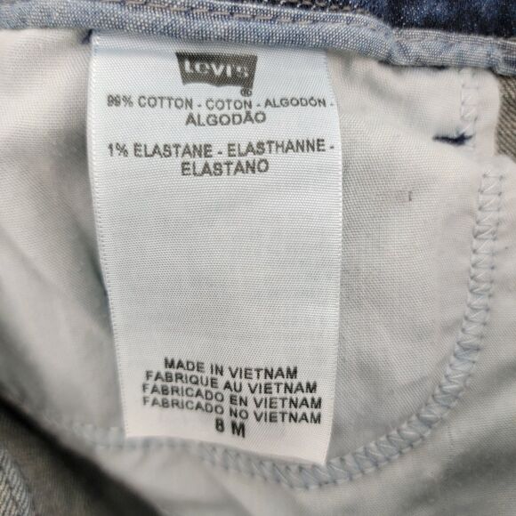 Levi's LVC Women's Mid-Rise Flair Vintage Retro Style Sew-on Buttons Jeans 8 - Picture 3 of 15